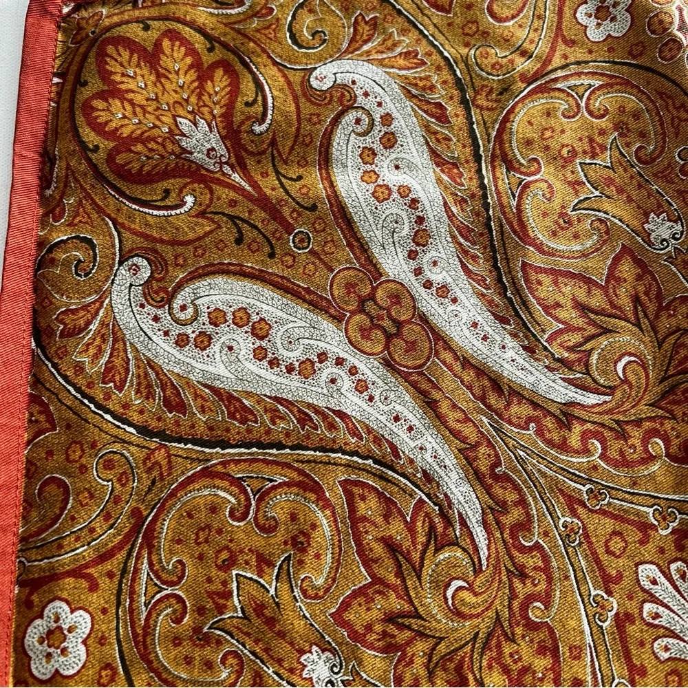 Williams Sonoma Printed Paisley Cotton Cloth Napkins Set of 4